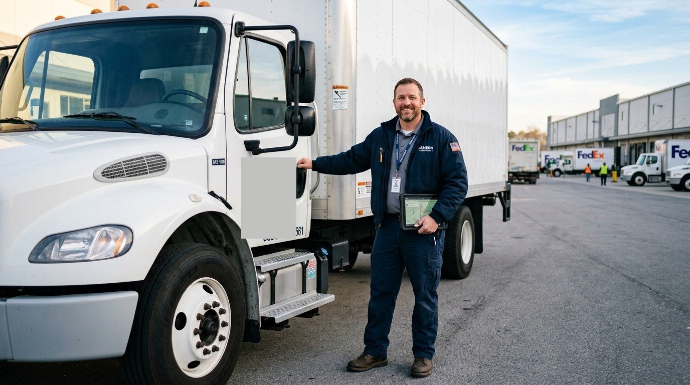 SRO Trucking Professional Driver and 26 FT Straight Box Truck